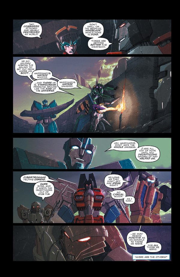 Transformers Combiner Wars 4 Comic Book Full Preview    SPACEBRIDGE Reaches Across The Stars  (4 of 6)